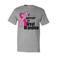 thumbnail image 1 of Inktastic Breast Cancer Awareness I Support My Great Grandma T-Shirt, 1 of 5