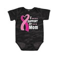thumbnail image 1 of Inktastic Breast Cancer Awareness I Support My Mom with Pink Ribbon Boys or Girls Baby Bodysuit, 1 of 5