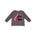 thumbnail image 1 of Inktastic Breast Cancer Awareness I Support My Nana with Pink Ribbon Boys or Girls Long Sleeve Toddler T-Shirt, 1 of 5