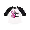 thumbnail image 1 of Inktastic Breast Cancer Awareness I Support My Nana with Pink Ribbon Boys or Girls Toddler T-Shirt, 1 of 5