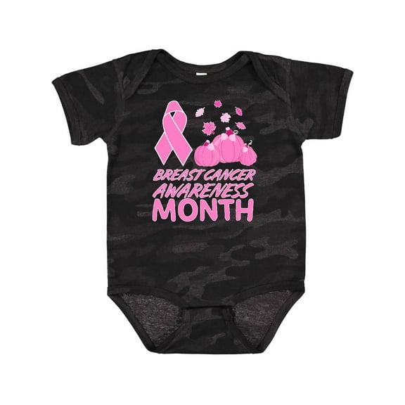 Inktastic Breast Cancer Awareness Month- October Boys or Girls Baby Bodysuit