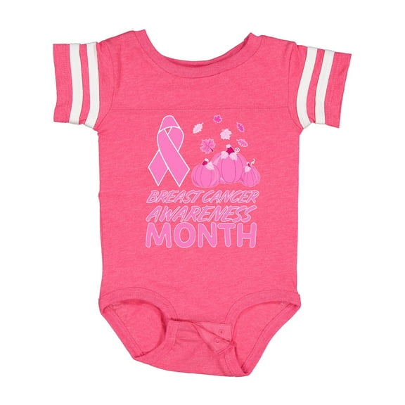 Inktastic Breast Cancer Awareness Month- October Boys or Girls Baby Bodysuit