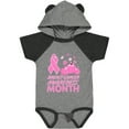 thumbnail image 1 of Inktastic Breast Cancer Awareness Month- October Boys or Girls Baby Bodysuit, 1 of 5