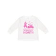 thumbnail image 1 of Inktastic Breast Cancer Awareness Month- October Boys or Girls Long Sleeve Toddler T-Shirt, 1 of 5
