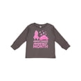 thumbnail image 1 of Inktastic Breast Cancer Awareness Month- October Boys or Girls Long Sleeve Toddler T-Shirt, 1 of 5