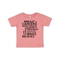thumbnail image 1 of Inktastic Breast Cancer Awareness Month Saying Boys or Girls Baby T-Shirt, 1 of 5