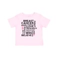 thumbnail image 1 of Inktastic Breast Cancer Awareness Month Saying Boys or Girls Baby T-Shirt, 1 of 5