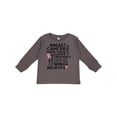 thumbnail image 1 of Inktastic Breast Cancer Awareness Month Saying Boys or Girls Long Sleeve Toddler T-Shirt, 1 of 5