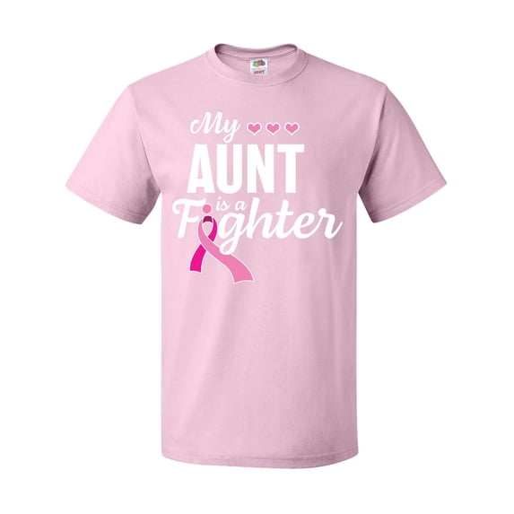 Inktastic Breast Cancer Awareness My Aunt is a Fighter T-Shirt