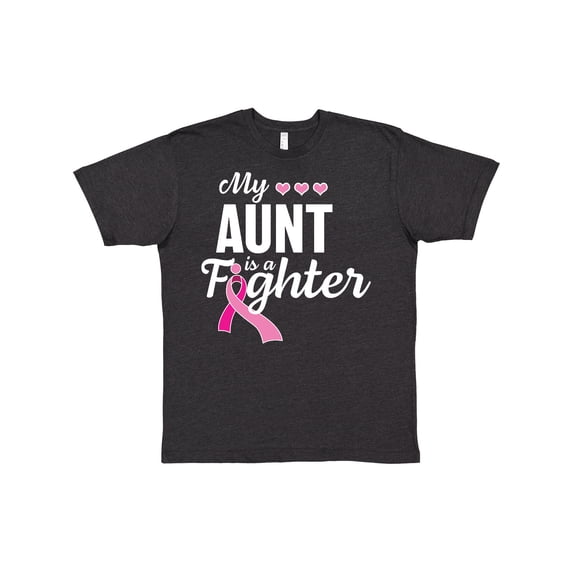 Inktastic Breast Cancer Awareness My Aunt is a Fighter T-Shirt