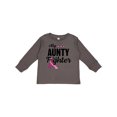thumbnail image 1 of Inktastic Breast Cancer Awareness My Aunty is a Fighter Boys or Girls Long Sleeve Toddler T-Shirt, 1 of 5