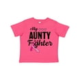 thumbnail image 1 of Inktastic Breast Cancer Awareness My Aunty is a Fighter Boys or Girls Toddler T-Shirt, 1 of 5