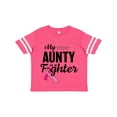 thumbnail image 1 of Inktastic Breast Cancer Awareness My Aunty is a Fighter Boys or Girls Toddler T-Shirt, 1 of 5