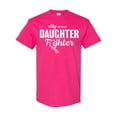 thumbnail image 1 of Inktastic Breast Cancer Awareness My Daughter is a Fighter T-Shirt, 1 of 5