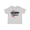 thumbnail image 1 of Inktastic Breast Cancer Awareness My Grammy is a Fighter Boys or Girls Baby T-Shirt, 1 of 5