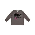 thumbnail image 1 of Inktastic Breast Cancer Awareness My Grammy is a Fighter Boys or Girls Long Sleeve Toddler T-Shirt, 1 of 5
