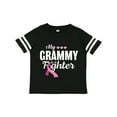 thumbnail image 1 of Inktastic Breast Cancer Awareness My Grammy is a Fighter Boys or Girls Toddler T-Shirt, 1 of 5