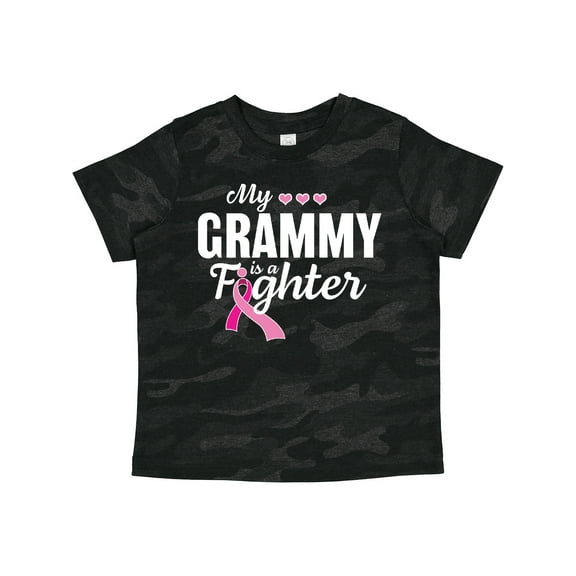 Inktastic Breast Cancer Awareness My Grammy is a Fighter Boys or Girls Toddler T-Shirt