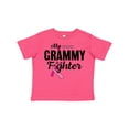 thumbnail image 1 of Inktastic Breast Cancer Awareness My Grammy is a Fighter Boys or Girls Toddler T-Shirt, 1 of 5