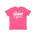 thumbnail image 1 of Inktastic Breast Cancer Awareness My Grammy is a Fighter Youth T-Shirt, 1 of 5