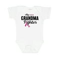 thumbnail image 1 of Inktastic Breast Cancer Awareness My Grandma is a Fighter Boys or Girls Baby Bodysuit, 1 of 5