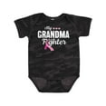 thumbnail image 1 of Inktastic Breast Cancer Awareness My Grandma is a Fighter Boys or Girls Baby Bodysuit, 1 of 5