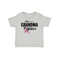 thumbnail image 1 of Inktastic Breast Cancer Awareness My Grandma is a Fighter Boys or Girls Baby T-Shirt, 1 of 5