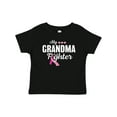 thumbnail image 1 of Inktastic Breast Cancer Awareness My Grandma is a Fighter Boys or Girls Baby T-Shirt, 1 of 5