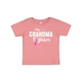 thumbnail image 1 of Inktastic Breast Cancer Awareness My Grandma is a Fighter Boys or Girls Baby T-Shirt, 1 of 5