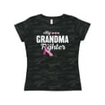 thumbnail image 1 of Inktastic Breast Cancer Awareness My Grandma is a Fighter Women's T-Shirt, 1 of 5