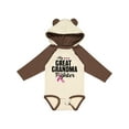 thumbnail image 1 of Inktastic Breast Cancer Awareness My Great Grandma is a Fighter Boys or Girls Long Sleeve Baby Bodysuit, 1 of 5