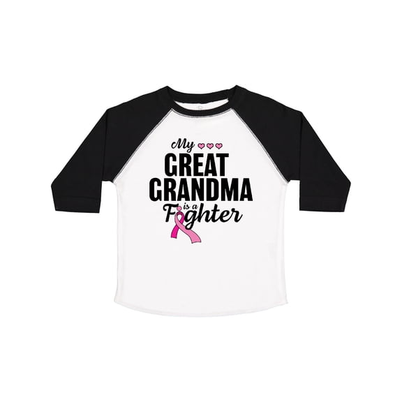 Inktastic Breast Cancer Awareness My Great Grandma is a Fighter Boys or Girls Toddler T-Shirt