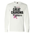 thumbnail image 1 of Inktastic Breast Cancer Awareness My Great Grandma is a Fighter Long Sleeve T-Shirt, 1 of 5