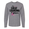 thumbnail image 1 of Inktastic Breast Cancer Awareness My Great Grandma is a Fighter Long Sleeve T-Shirt, 1 of 5