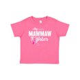 thumbnail image 1 of Inktastic Breast Cancer Awareness My Mawmaw is a Fighter Boys or Girls Baby T-Shirt, 1 of 4