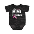 thumbnail image 1 of Inktastic Breast Cancer Awareness My Mimi is a Fighter Boys or Girls Baby Bodysuit, 1 of 5
