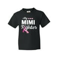 thumbnail image 1 of Inktastic Breast Cancer Awareness My Mimi is a Fighter Youth T-Shirt, 1 of 5