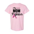 thumbnail image 1 of Inktastic Breast Cancer Awareness My Mom is a Fighter T-Shirt, 1 of 5