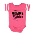 thumbnail image 1 of Inktastic Breast Cancer Awareness My Mommy is a Fighter Boys or Girls Baby Bodysuit, 1 of 5