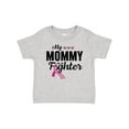 thumbnail image 1 of Inktastic Breast Cancer Awareness My Mommy is a Fighter Boys or Girls Baby T-Shirt, 1 of 5