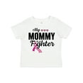 thumbnail image 1 of Inktastic Breast Cancer Awareness My Mommy is a Fighter Boys or Girls Toddler T-Shirt, 1 of 5