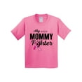 thumbnail image 1 of Inktastic Breast Cancer Awareness My Mommy is a Fighter Youth T-Shirt, 1 of 5