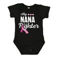 thumbnail image 1 of Inktastic Breast Cancer Awareness My Nana is a Fighter Boys or Girls Baby Bodysuit, 1 of 5
