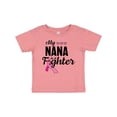 thumbnail image 1 of Inktastic Breast Cancer Awareness My Nana is a Fighter Boys or Girls Baby T-Shirt, 1 of 5