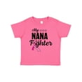 thumbnail image 1 of Inktastic Breast Cancer Awareness My Nana is a Fighter Boys or Girls Baby T-Shirt, 1 of 5