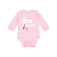 thumbnail image 1 of Inktastic Breast Cancer Awareness My Nana is a Fighter Boys or Girls Long Sleeve Baby Bodysuit, 1 of 5