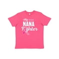 thumbnail image 1 of Inktastic Breast Cancer Awareness My Nana is a Fighter Youth T-Shirt, 1 of 5