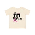 thumbnail image 1 of Inktastic Breast Cancer Awareness My Titi is a Fighter Boys or Girls Baby T-Shirt, 1 of 5