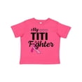 thumbnail image 1 of Inktastic Breast Cancer Awareness My Titi is a Fighter Boys or Girls Toddler T-Shirt, 1 of 5