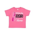 thumbnail image 1 of Inktastic Breast Cancer Awareness Nobody Fights Alone Pink Ribbon Boys or Girls Toddler T-Shirt, 1 of 5